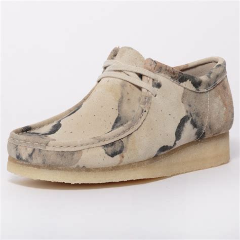 Clarks Originals Off White Camo Wallabee Proper Magazine