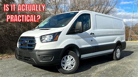 Ford E Transit Review And Pov Drive Perfect Fleet Van Youtube