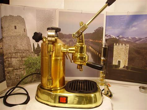 RARE LA PAVONI PROFESSIONAL BRASS COPPER LEVER ESPRESSO MACHINE Vintage