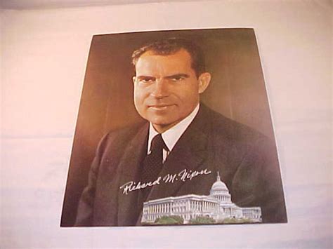 Memorabilia 8x10 Color Portrait Of President Richard M Nixon