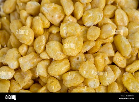 Corn Pops breakfast cereal Stock Photo - Alamy