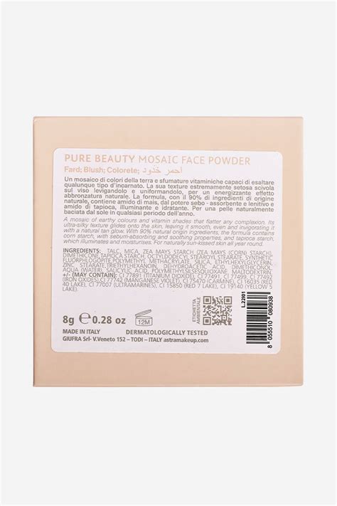 Rubor Pure Beauty Mosaic Face Astra Deprati Tienda Online