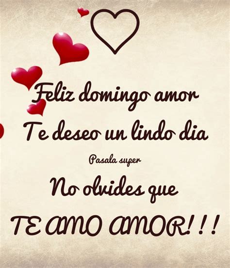 Feliz Domingo Amor