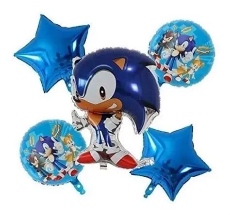 Set Globo Sonic Globos Estrella Globos Redondos En Venta En