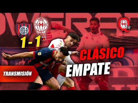 San Lorenzo vs Huracán 1 1 resumen goles y video por la Liga