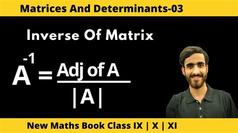 Inverse Of Matrix Inverse Of 2x2 Matrix How To Find Inverse Of