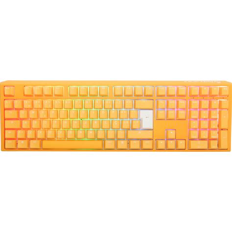 Teclado Ducky One Yellow Ducky Full Size Hot Swappable Mx Brown