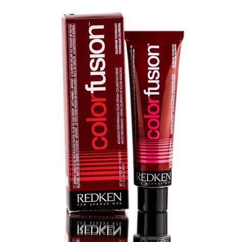 Redken Color Fusion Permanent Hair Color Cream 6rr Fashion Red