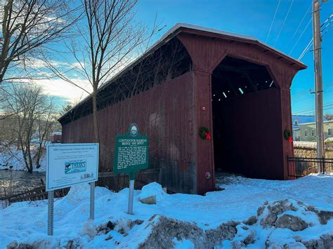 Contoocook Railroad Covered Bridge - Hopkinton, NH - GoXplr