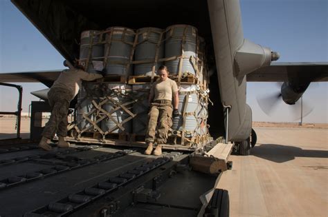 Squadron Serves As Strong Link In Oir Supply Chain Us Air Forces In