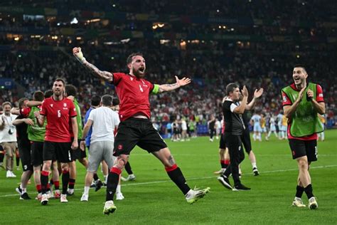 Georgia Qualify For Euro 2024 Knockouts After Historical Portugal Win