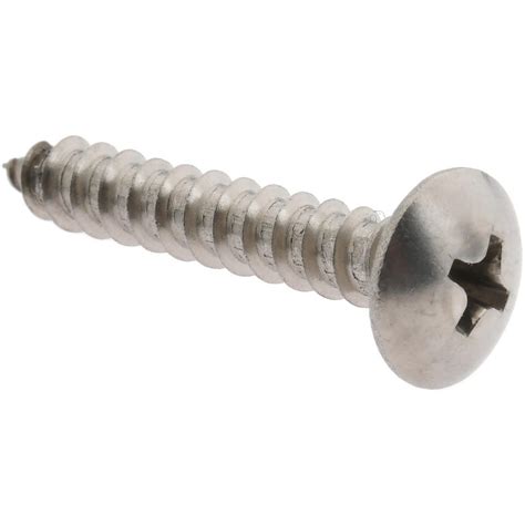 Value Collection Sheet Metal Screw 8 Truss Head Phillips Drive 1 Length Under Head Msc