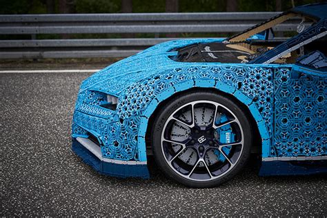 LEGO Built A Life Size And Drivable Bugatti Chiron Urdesignmag