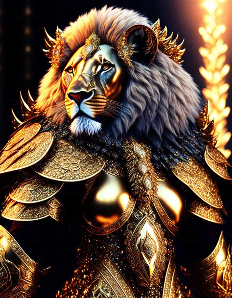 Armored Lion By Allaialways On Deviantart