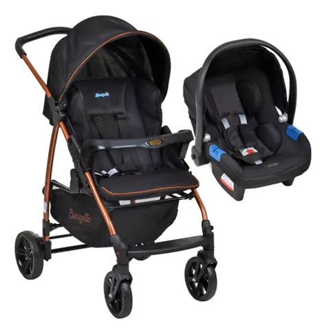 Carrinho Bebê Travel System Ecco Burigotto Bebê Conforto