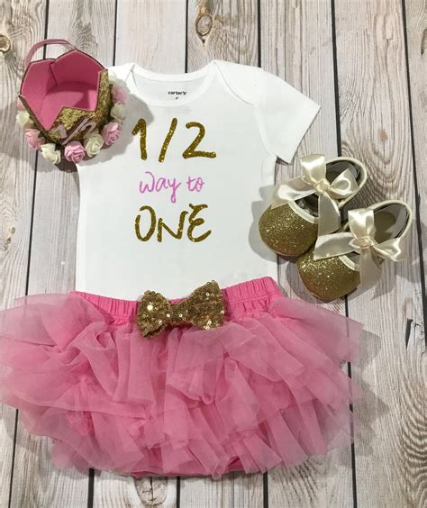 Baby girl six month clothes, six month birthday baby girl, girls' clot – Melih's Boutique