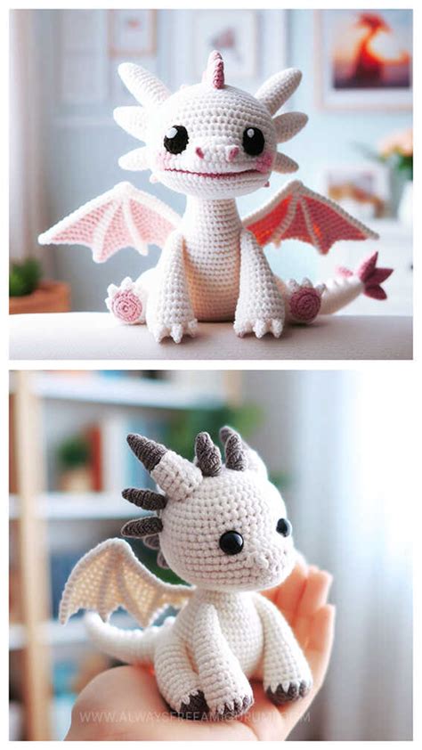 Mithril The Dragon Amigurumi Crochet Free Pattern Always Free Amigurumi