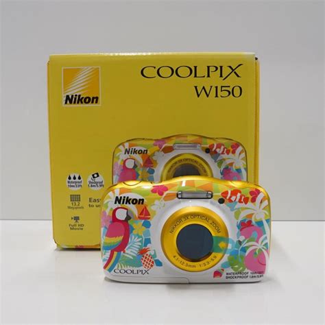 Nikon Coolpix W150 新品未使用品 デジタルカメラ 防水 タフ 耐衝撃 リゾート 完動品 Cp1001 R000000009654ウィット 通販 Yahooショッピング