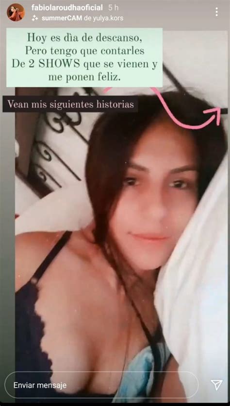 Hot Sexy Fabiola Roudha Bikini Pics