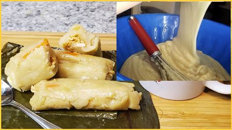 Masa Para Tamales De Pollo Salvadoreños Medidas Exactas👌 Youtube