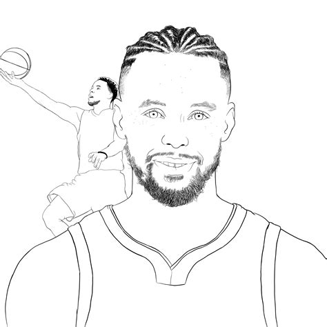 Stephen Curry Illustration Works On Behance