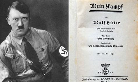 Adolf Hitlers Book Mein Kampf Will Go On Sale In Germany Next Year