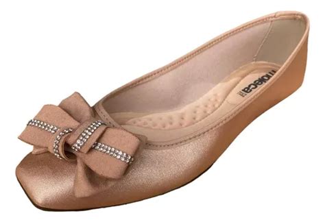 Sapatilha Feminina Moleca Nude MercadoLivre