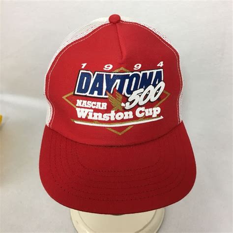 New 1994 Daytona 500 Hat Nascar Winston Cup Snapback Vtg Trucker Mesh