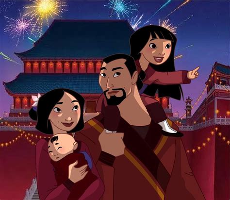 Kerri-lyn.T on Instagram: "Li family outing🎆 #mulan #disney # ...