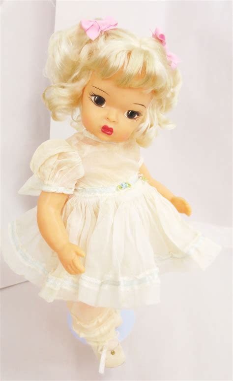 My First Vintage Terri Lee Doll Wearing Her Original 1950s Organdy