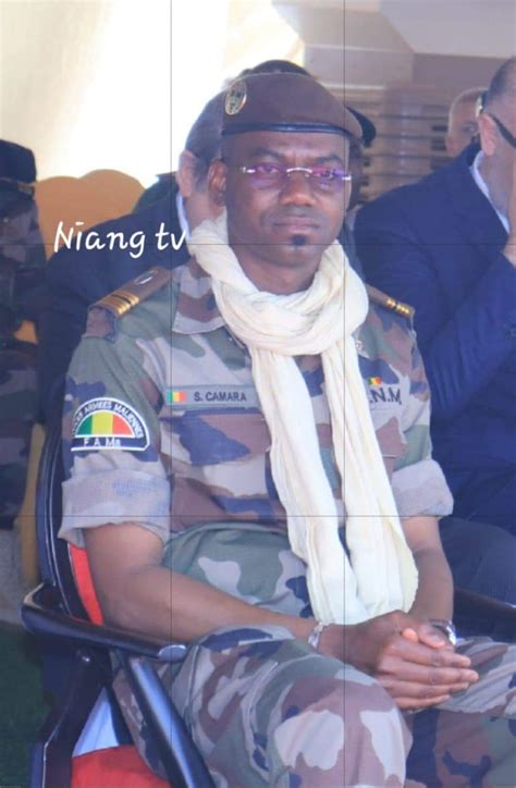 Le Colonel Sadio Camara averti les ennemis du Mali Mandé Infos