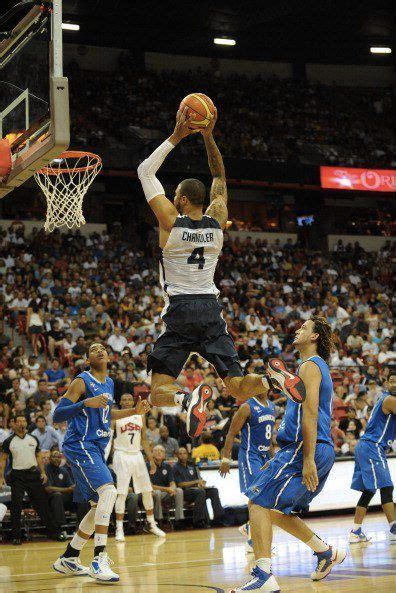 Tyson Chandler On Team Usa Olympics Against Dominican Republic Team