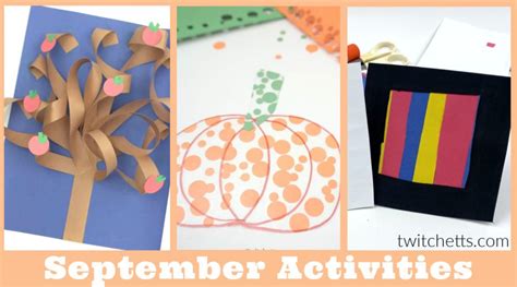 137 Fun September Crafts For Preschoolers To Make Twitchetts