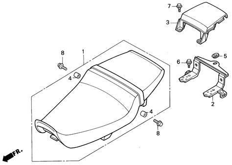 Seat для Cbr600f3 Honda