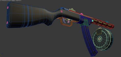 PPSh-41 — polycount