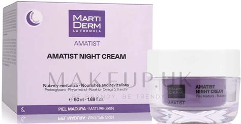 Night Face Cream Martiderm Amatist Nourishes And Revitalises Night