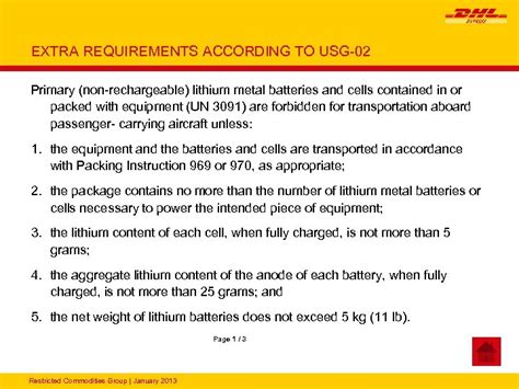 Lithium Batteries Updated According To The Iata Dgr