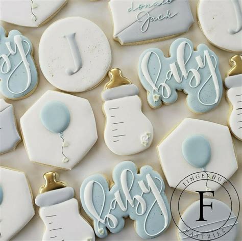 Baby Boy Shower Cookiesboy Boy New Arrival Cookies Etsy Baby