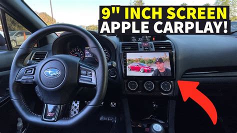 Installing Big Screen Apple Carplay Idoing Head Unit On My Wrx Sti