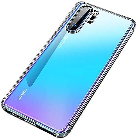 Uluck Case Huawei P30 Pro Crystal Clear Anti Yellow Case Slim Soft