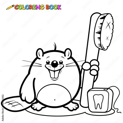 Dental Floss Coloring Pages