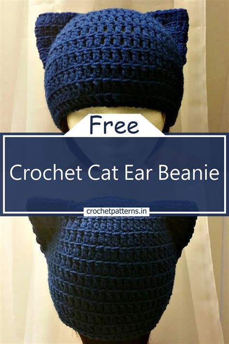 10 Crochet Cat Ears Patterns