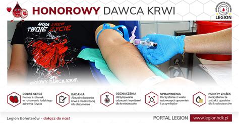 Honorowy Dawca Krwi Legion Hdk