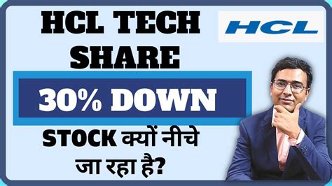 Why Hcl Tech Share Is Going Down Hcl Tech Share Target It Stock