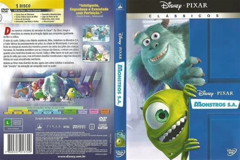 Monstros Sa Dvd Original Lacrado Disney Original R 2360 Em Mercado