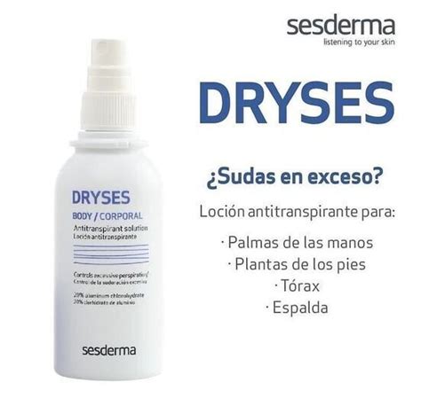 SESDERMA DRYSES SOLUCION ANTITRANSPIRANTE