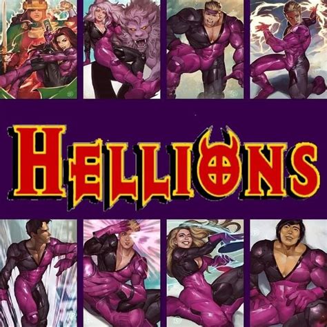 Pin De David UNIVERSO X MEN Em Original Hellions X MEN