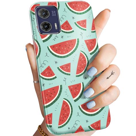 Etui Do Motorola Moto G Wzory Owoce Arbuz Ananas Cytryny Obudowa Case