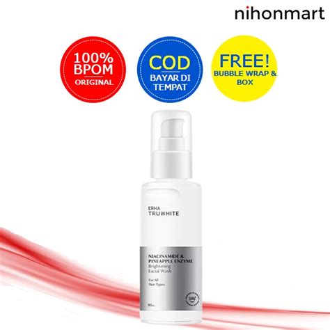 Jual Erha Truwhite Niacinamide Pineapple Enzyme Brightening Facial