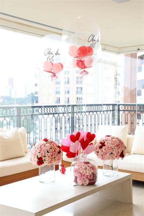 Ch De Lingerie Rom Ntico Rosa Vermelho E Branco Say I Do